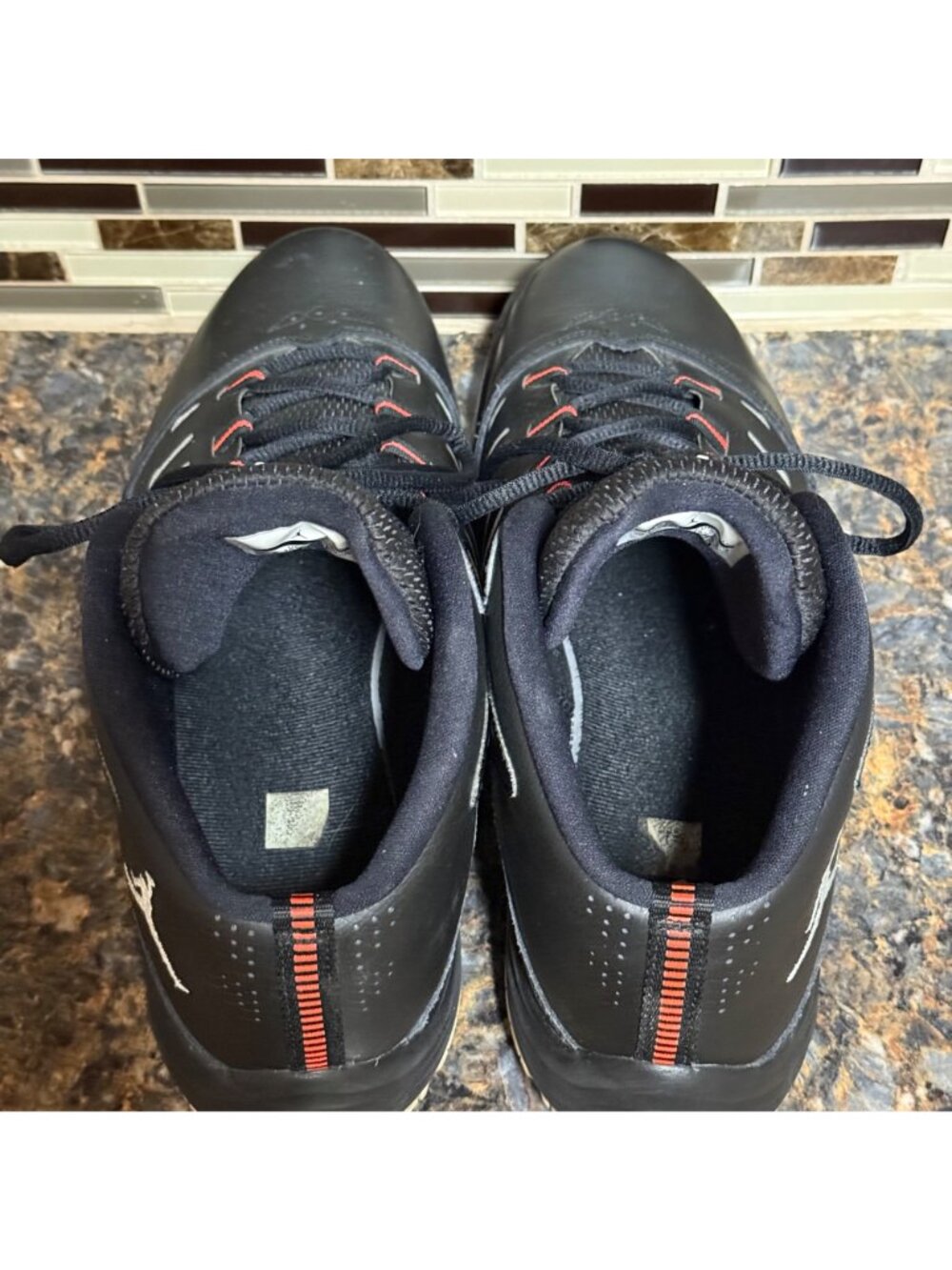 Jordan Prime Fly 2 Black Infrared 654287-020 Sz 11.5 - Picture 7 of 10